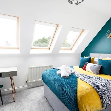 Wow Modern House 5 Bed 4 Bath 2 Parking - Hot Tub Lägenhet Bristol